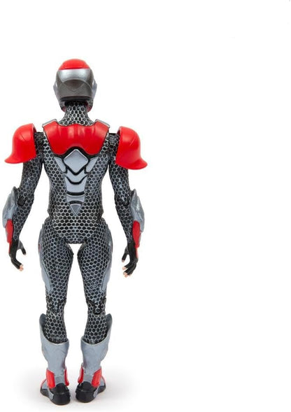 GORMITI THE NEW ERA, Scion of the Fire Clan Zane Action Figure, 15cm Articulated Character with Silver Effect Armour, Highly Detailed Collectible Toy for Kids Aged 4+