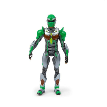 GORMITI THE NEW ERA, Scion of the Earth Clan Glen Action Figure, 15cm Articulated Character with Silver Effect Armour, Highly Detailed Collectible Toy for Kids Aged 4+