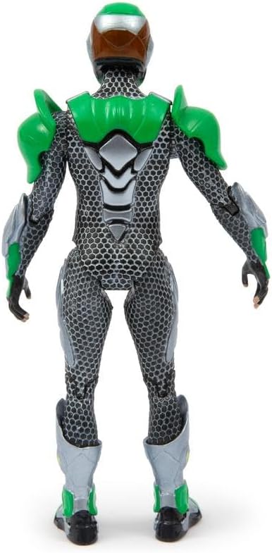 GORMITI THE NEW ERA, Scion of the Earth Clan Glen Action Figure, 15cm Articulated Character with Silver Effect Armour, Highly Detailed Collectible Toy for Kids Aged 4+