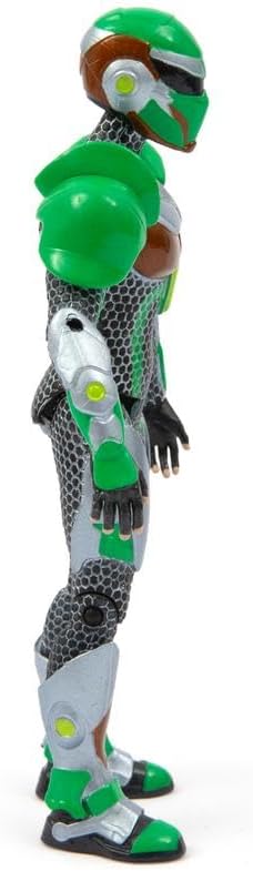 GORMITI THE NEW ERA, Scion of the Earth Clan Glen Action Figure, 15cm Articulated Character with Silver Effect Armour, Highly Detailed Collectible Toy for Kids Aged 4+
