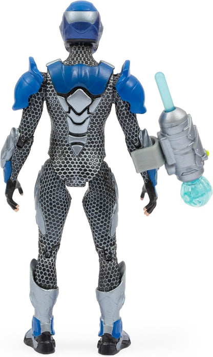 Gormiti GRV113 Articulated Figure 15 cm Sprout with Attack Function, Water Model - Carter, for Children from 4 Years, Multi-Colour