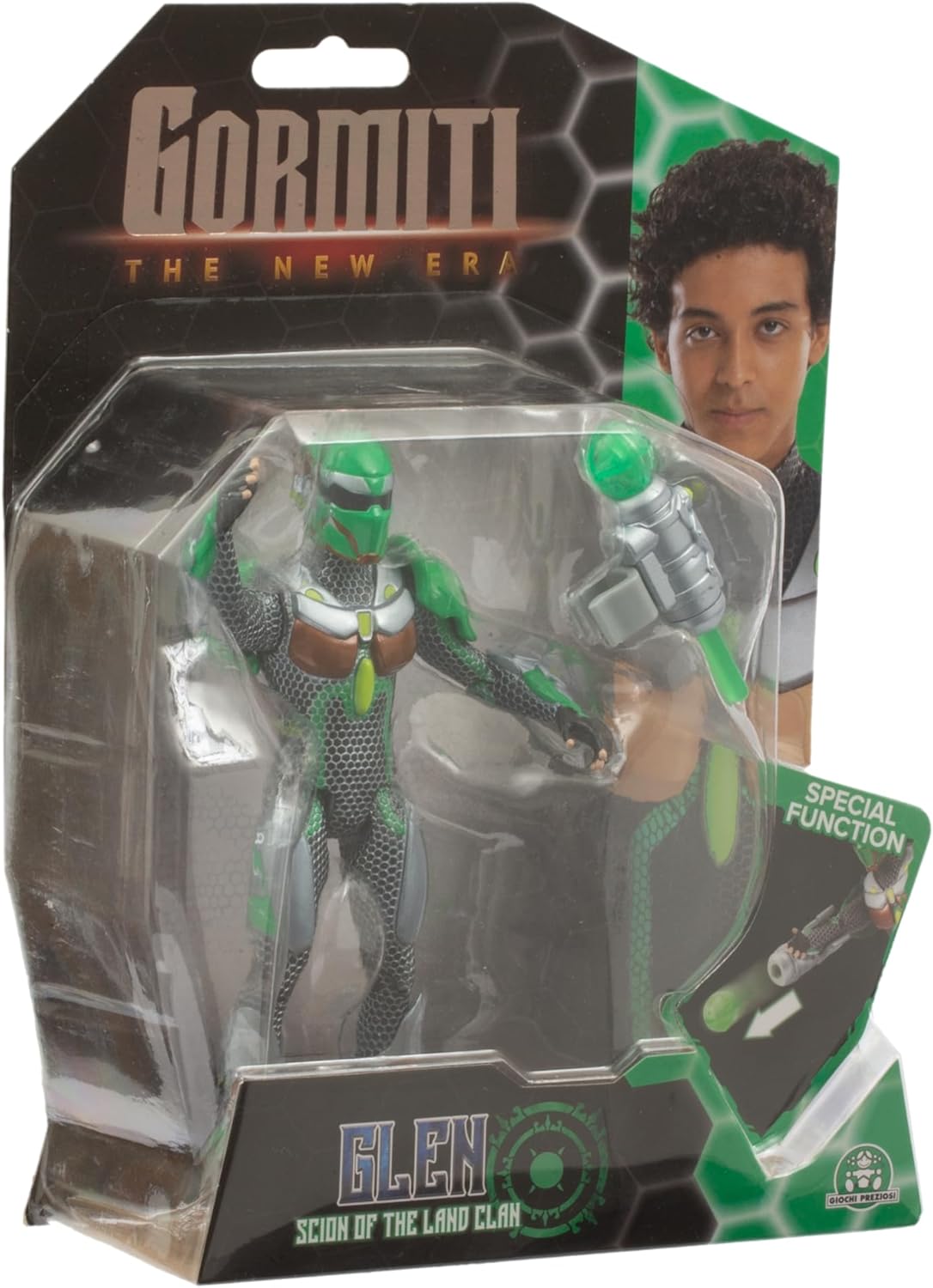 Giochi Preziosi Gormiti: The New Era - Glen Scion Of The Land Clan Action Figure 15Cm (Grv11000)