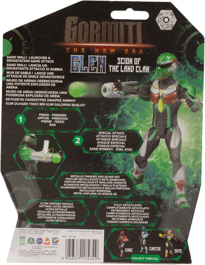Giochi Preziosi Gormiti: The New Era - Glen Scion Of The Land Clan Action Figure 15Cm (Grv11000)