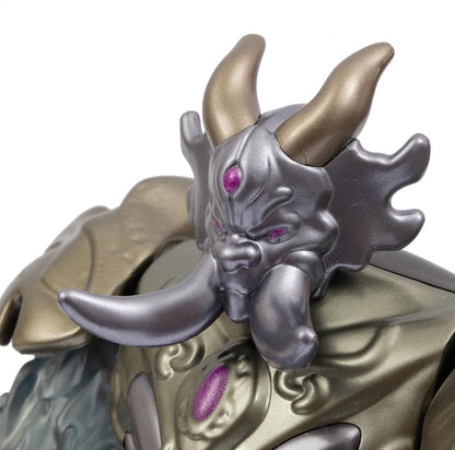GORMITI THE NEW ERA, Evil Baron Durghon Enemy, 27 cm Articulated Villain Action Figure, Rival with Axe Weapon Globe, for Children from 4 Years