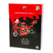 GP Sport Ducati Desmosedici 3D Authentic Motorbike Jigsaw Puzzle – 120 Pieces, Official Licensed Livery, Easy Assembly, No Tools or Glue Required, Plastic Tyres, Durable Cardboard – 30x11.2x17.5cm