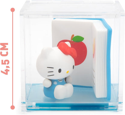 Hello Kitty, 1 Figure 4.5 cm and Accessories in a Transparent Box, Big Apple Workshop Series, Random Model, for Children from 3 Years, HKT39
