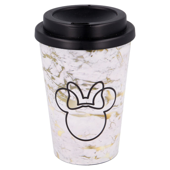 Stor Minnie Double Wall Coffee Glass 390 ml