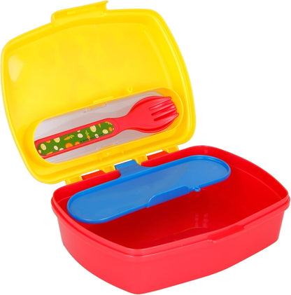 Stor: Bing - Funny Sandwich Box With Cutlery (10529)