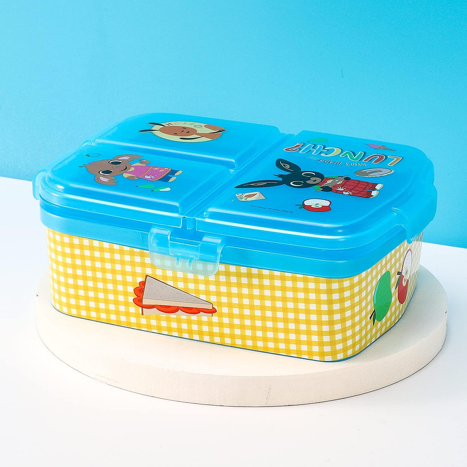 Stor: Bing Xl - Multi Compartment Rectangular Sandwich Box (10579)