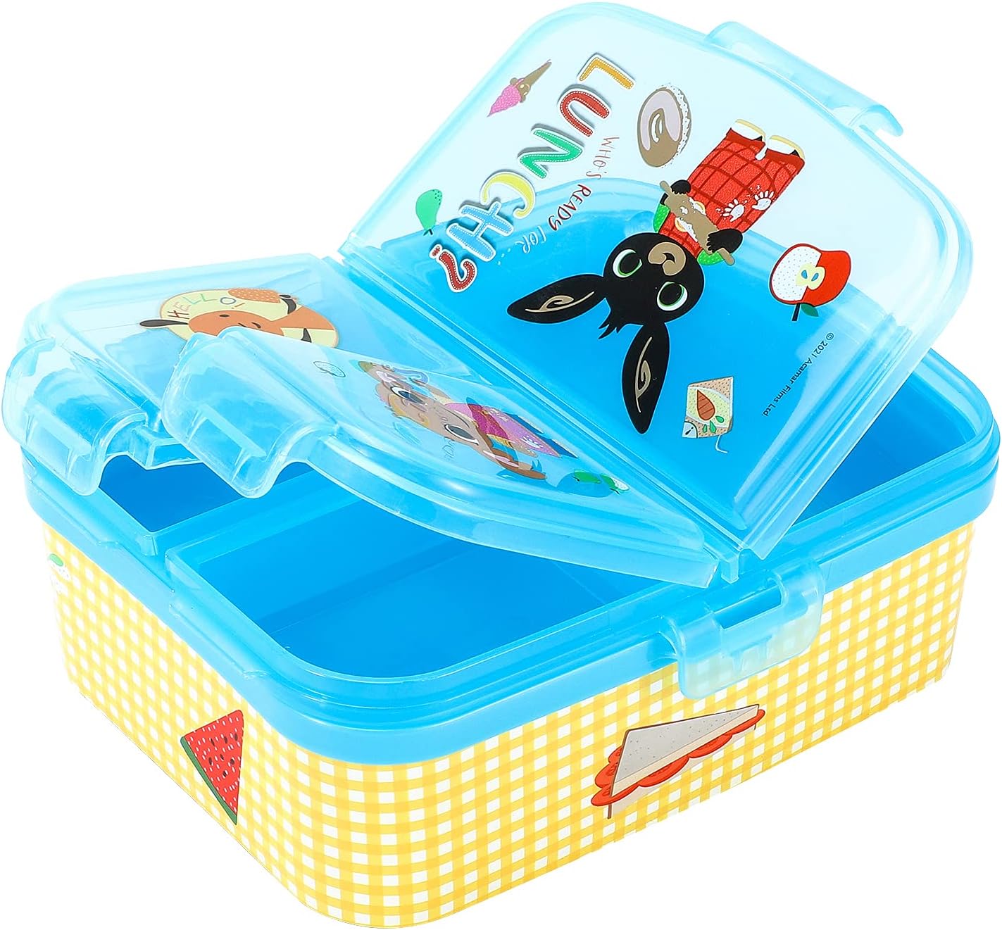 Stor: Bing Xl - Multi Compartment Rectangular Sandwich Box (10579)