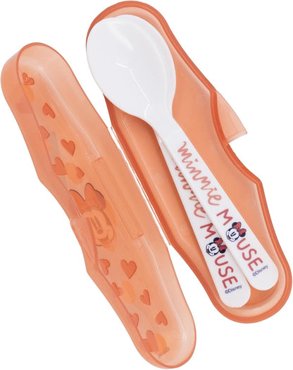 Stor Disney: Minnie Mouse Heart Full - Toddler 2 Pcs Pp Traveling Spoons (10766)