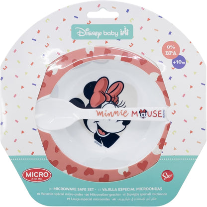Stor Disney: Minnie Mouse Heart Full - Toddler 2 Pcs Micro Set  (10778)