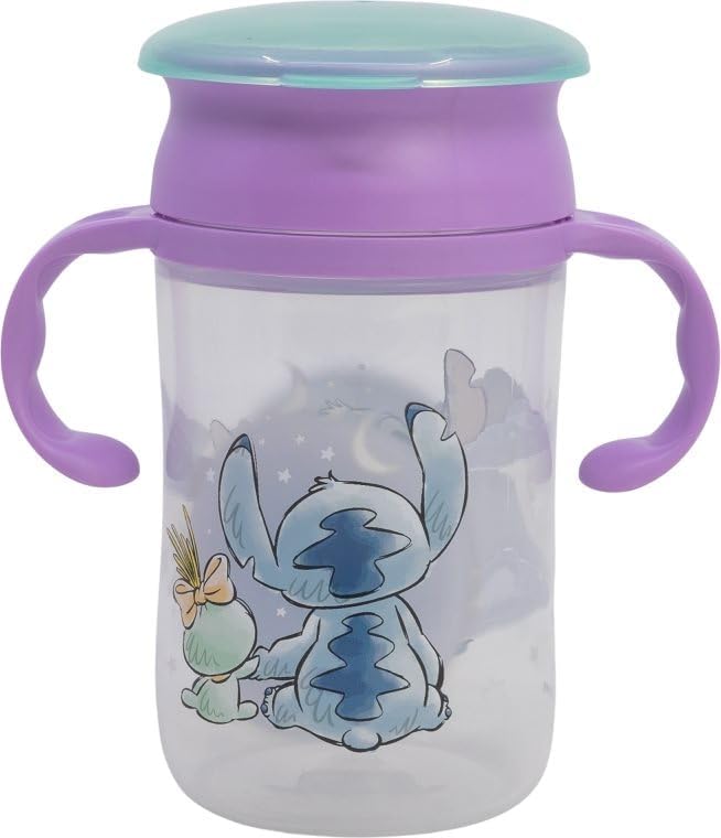 TODDLER 360 TRAINING TUMBLER 395 ML STITCH CUDDLE ME