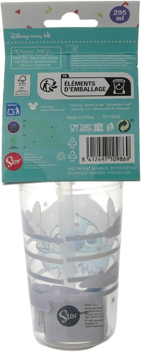 Stor Disney: Stitch Cuddle Me - Toddler Flexi Straw Cup  (10986)