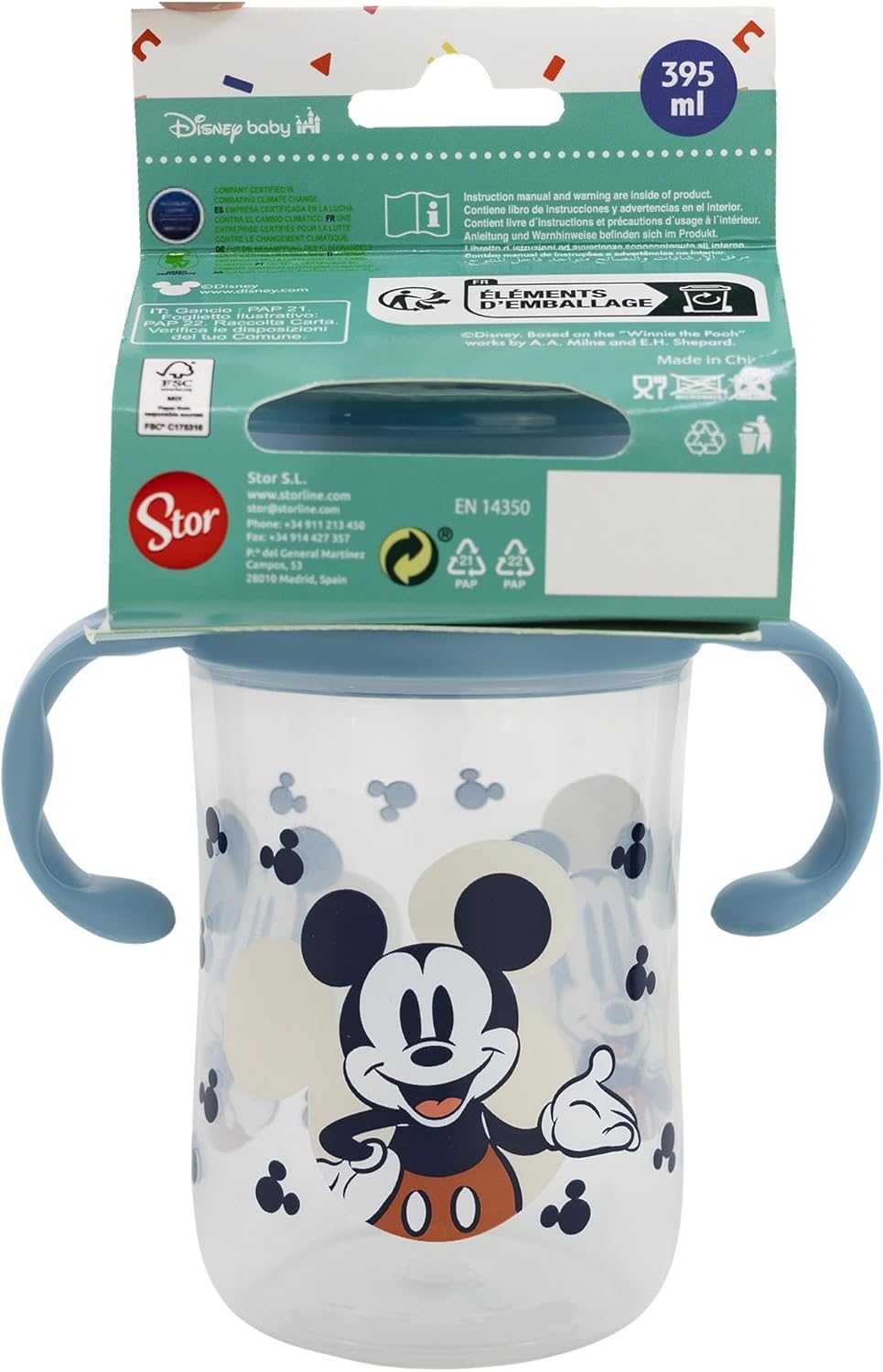 Stor Disney: Mickey Mouse Full Of Smiles - Toddler 360 Training Tumbler (395Ml) (13304)