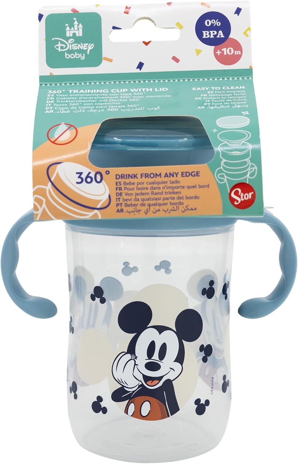 Stor Disney: Mickey Mouse Full Of Smiles - Toddler 360 Training Tumbler (395Ml) (13304)
