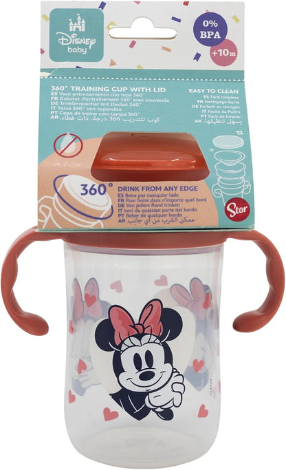 Stor Cup 360 Training 395 ML Minnie Mouse Heart Full