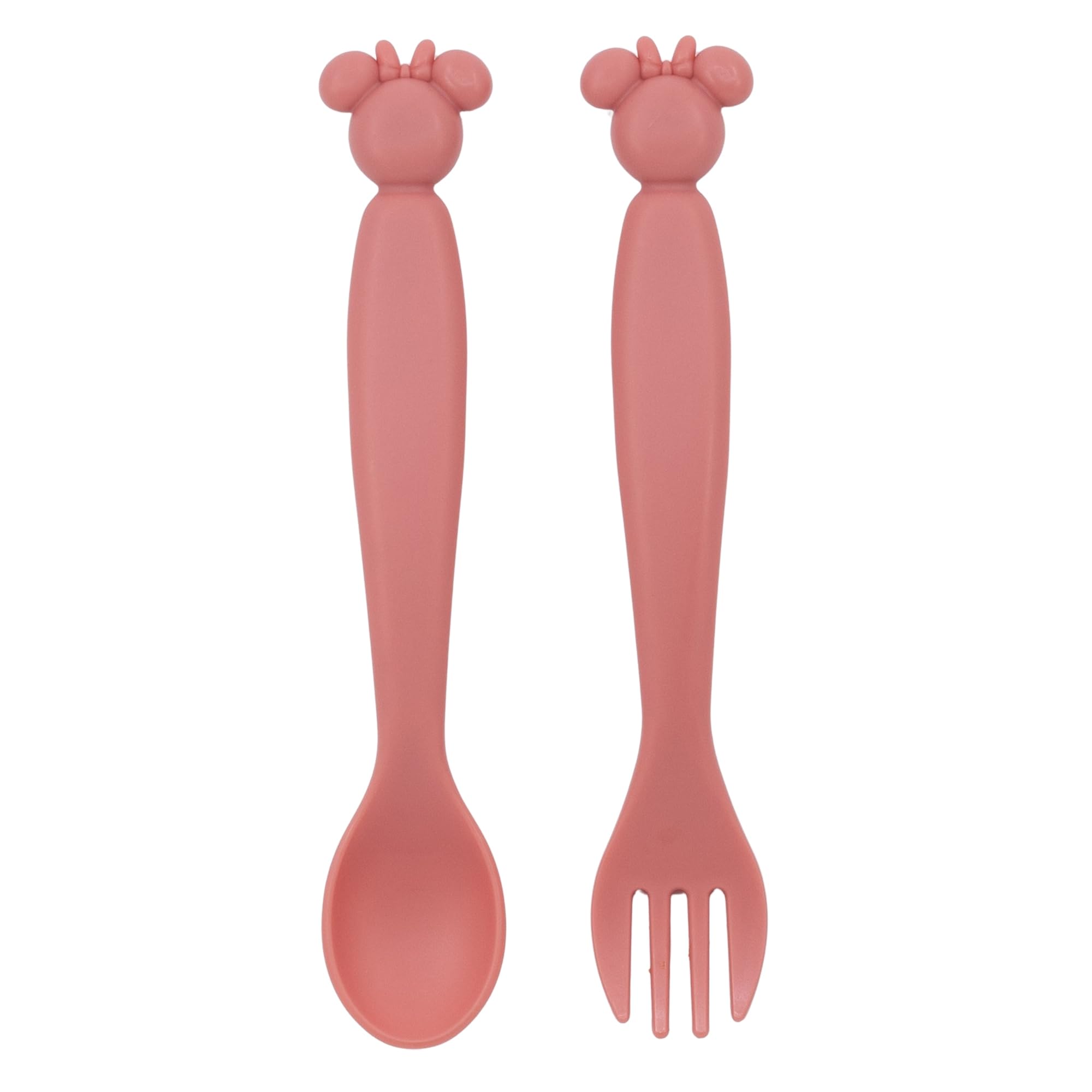 Stor Disney: Minnie Mouse - Toddler 2 Pcs Pp Shaped Cutlery Set (13325)