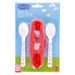 Stor: Peppa Pig Little One - Toddler 2 Pcs Pp Traveling Spoons (13466)