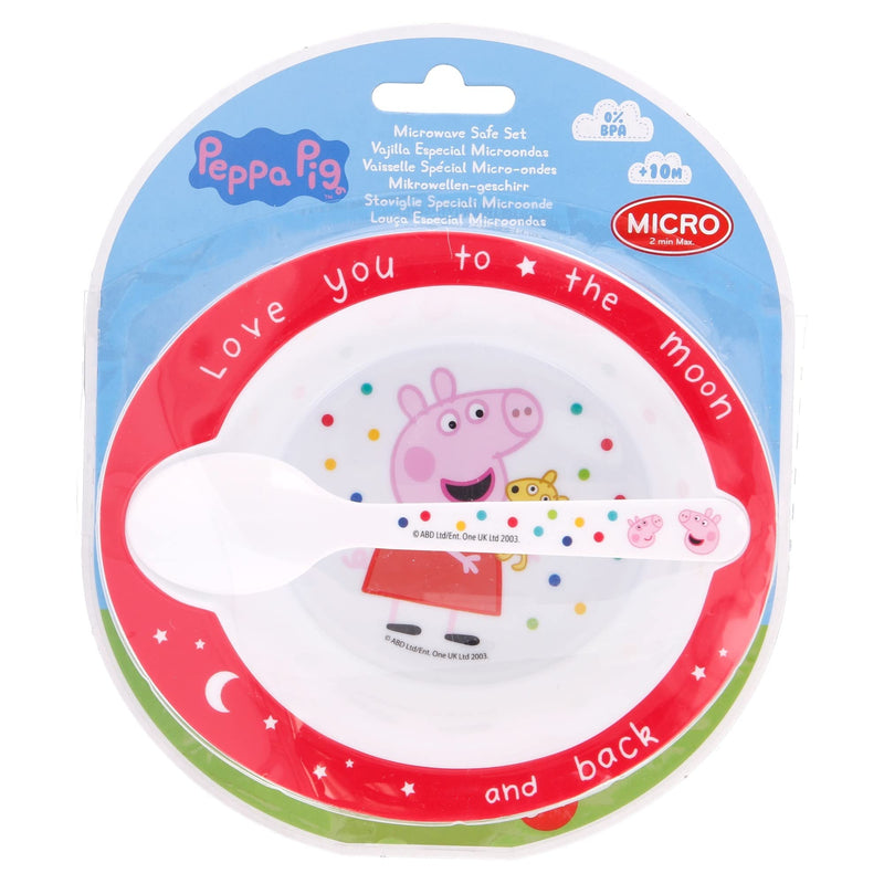Stor: Peppa Pig Little One - Toddler 2 Pcs Micro Set  (13478)