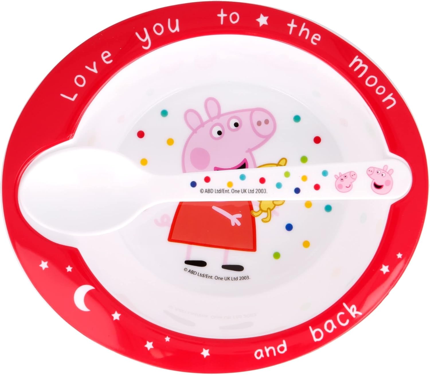 Stor: Peppa Pig Little One - Toddler 2 Pcs Micro Set  (13478)