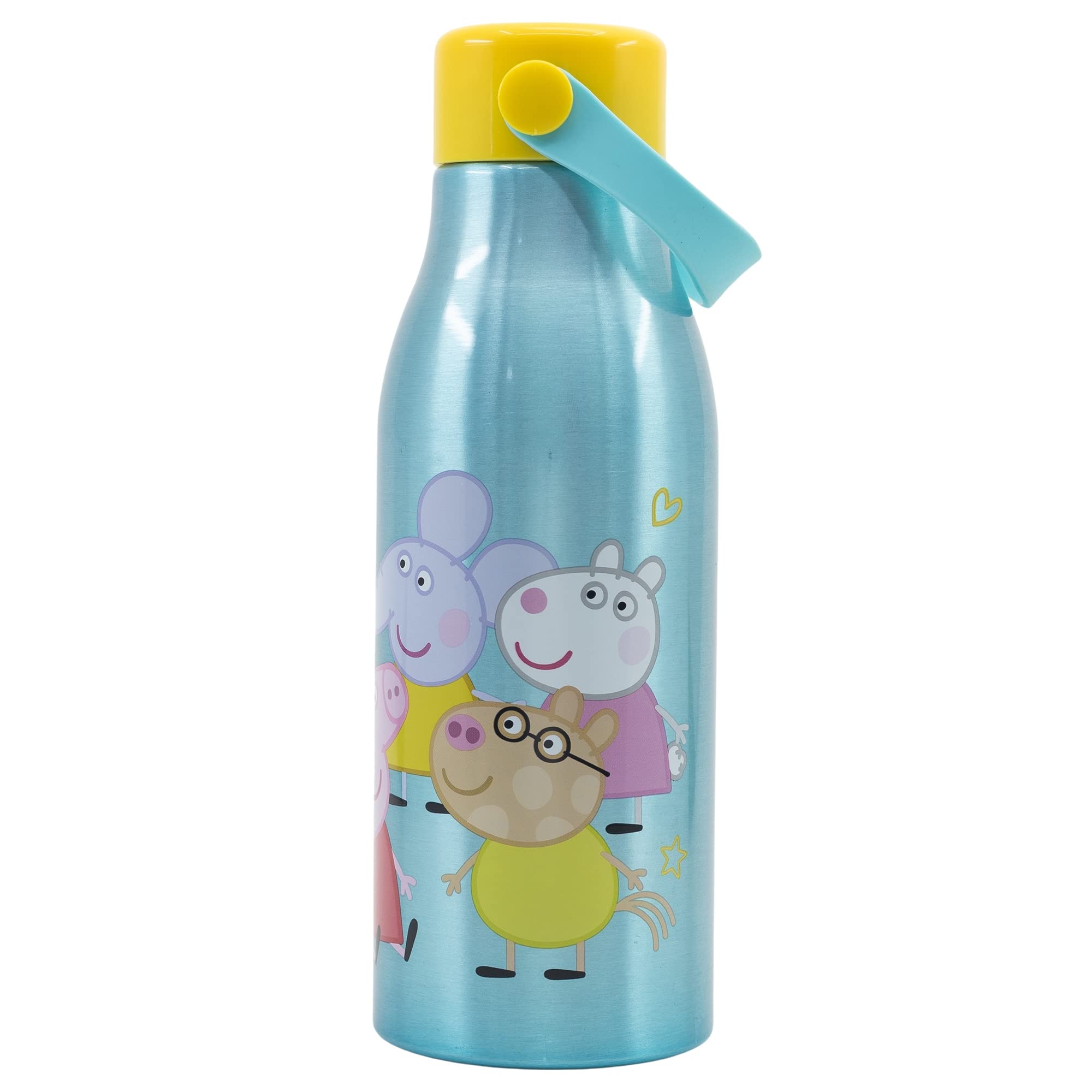 Stor: Peppa Pig Core 2022 - Flexi Handle Aluminium Bottle (760Ml) (13961)