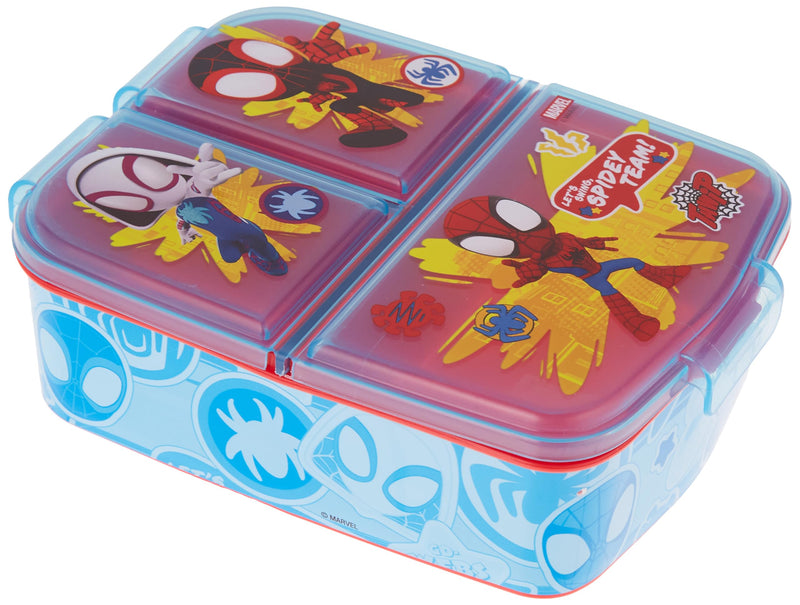 Stor 15020 Compartment Sandwich Box, Plastic, Multi Color