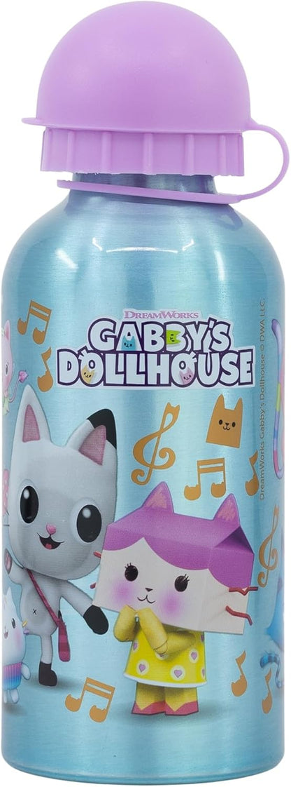 ALUMINIUM BOTTLE 400 ML GABBY´S DOLLHOUSE