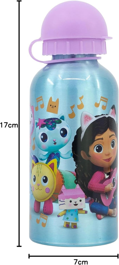 ALUMINIUM BOTTLE 400 ML GABBY´S DOLLHOUSE