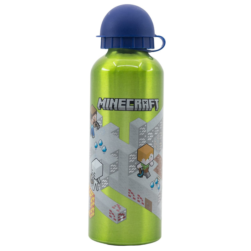 Stor 530ML KIDS ALUMINIUM BOTTLE | MINECRAFT ISOMETRIC