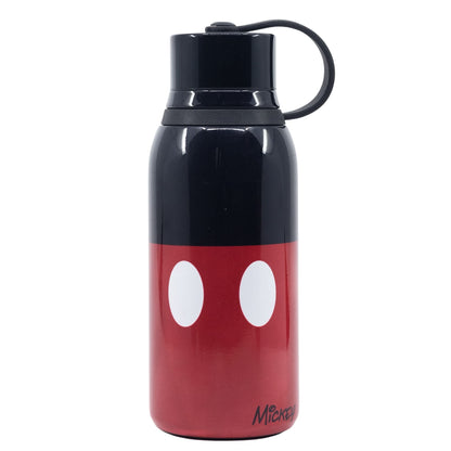 Mickey Mouse 330ml Stainless Steel Insulated Water Bottle with Loop