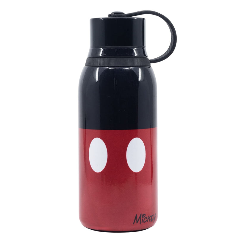 Mickey Mouse 330ml Stainless Steel Insulated Water Bottle with Loop