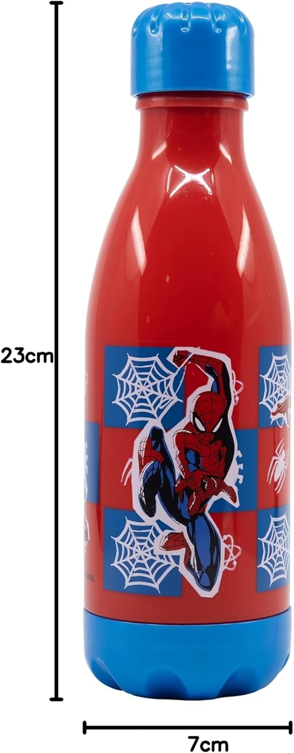 Stor PP KIDS BOTTLE 560 ML | SPIDERMAN ARACHNID GRID