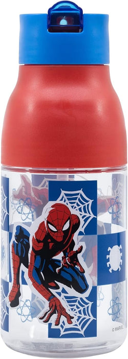 ECOZEN SIPPER WATER BOTTLE FOR CHILDREN 420ML | SPIDERMAN ARACHNID GRID