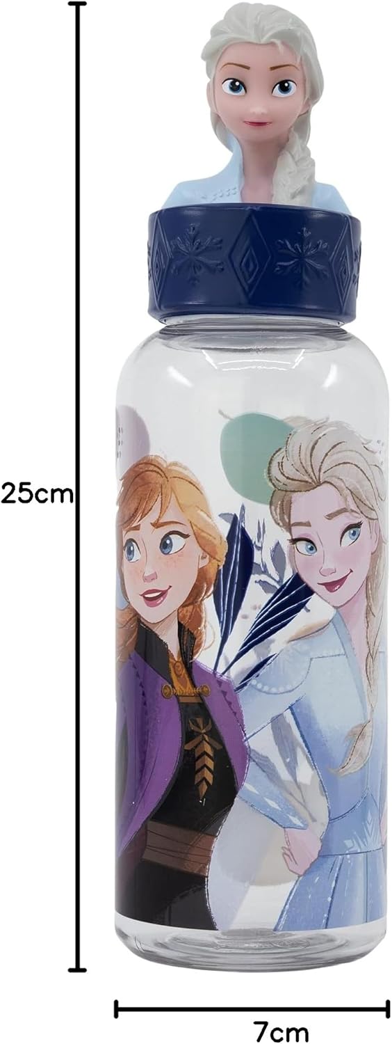 Stor 3D FIGURINE BOTTLE 560 ML FOR KIDS | FROZEN TRUST THE JOURNEY