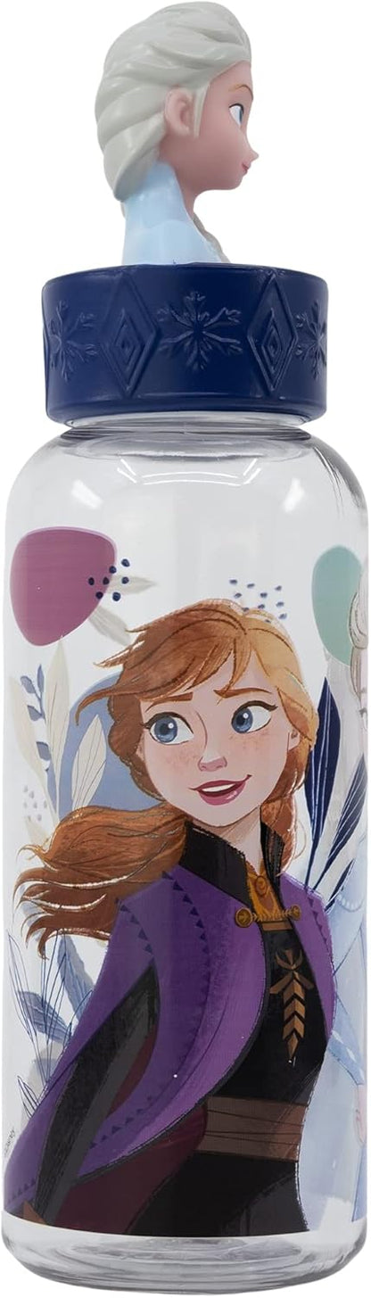 Stor 3D FIGURINE BOTTLE 560 ML FOR KIDS | FROZEN TRUST THE JOURNEY