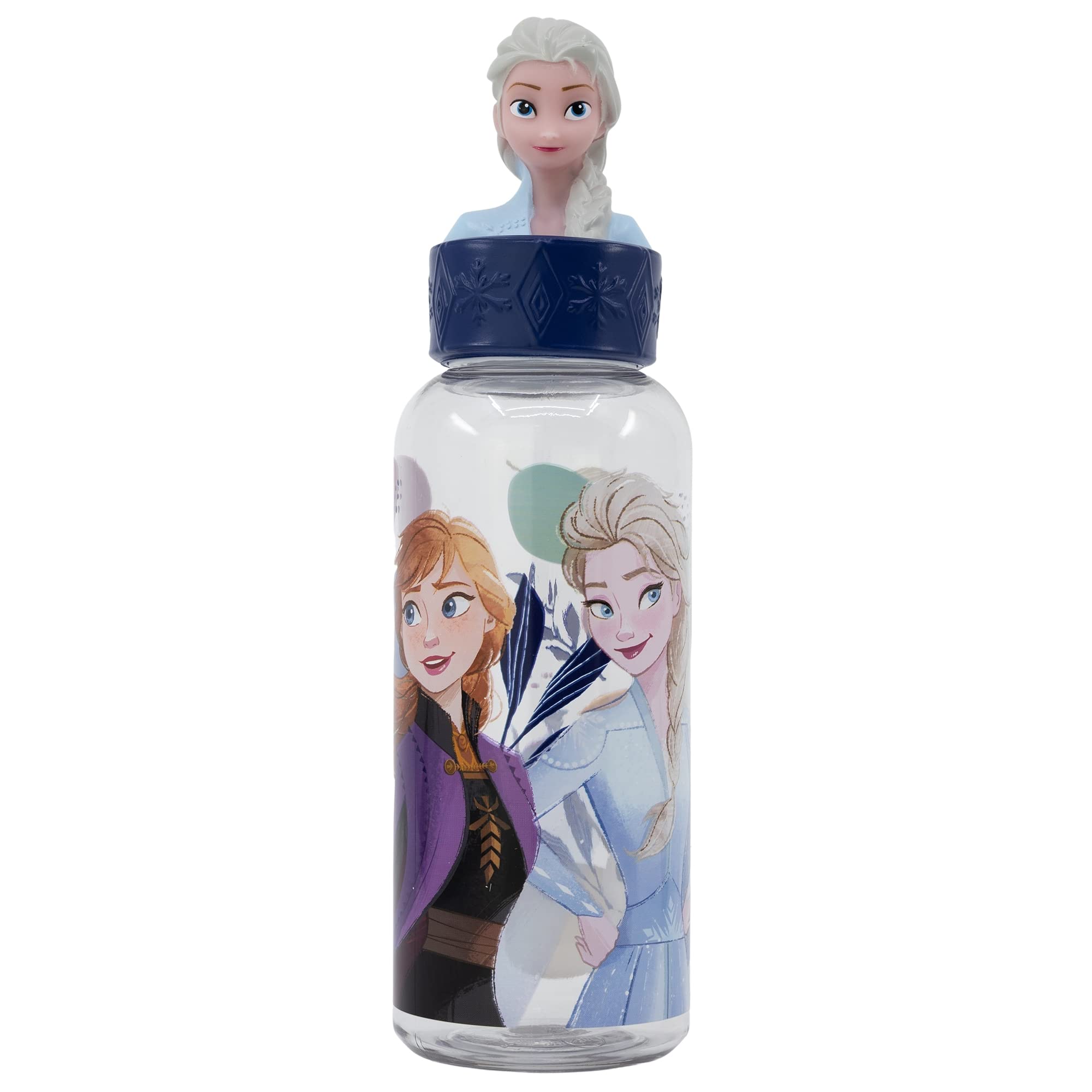 Stor 3D FIGURINE BOTTLE 560 ML FOR KIDS | FROZEN TRUST THE JOURNEY