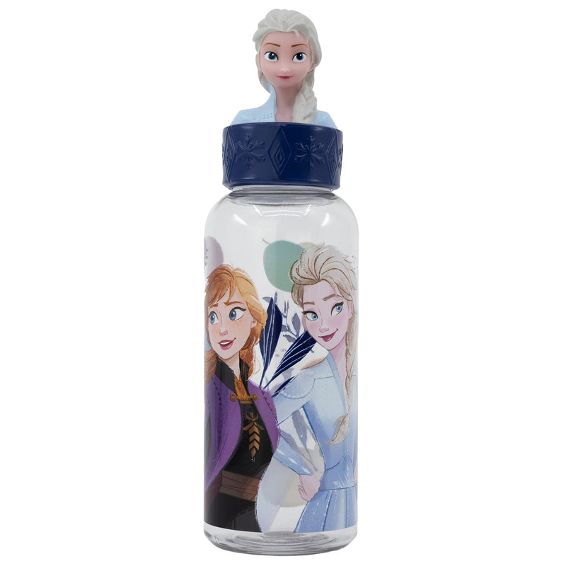 Stor 3D FIGURINE BOTTLE 560 ML FOR KIDS | FROZEN TRUST THE JOURNEY