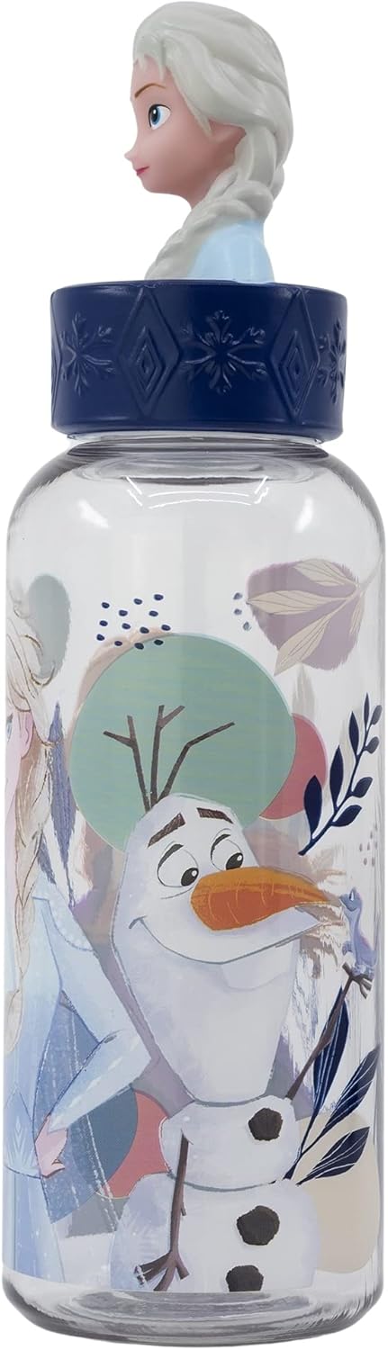 Stor 3D FIGURINE BOTTLE 560 ML FOR KIDS | FROZEN TRUST THE JOURNEY