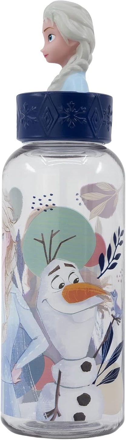 Stor 3D FIGURINE BOTTLE 560 ML FOR KIDS | FROZEN TRUST THE JOURNEY