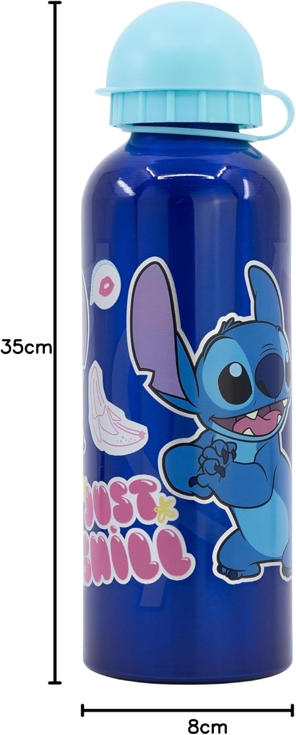Stor: Disney: Stitch Palms - High Aluminium Bottle (530Ml) (75060)