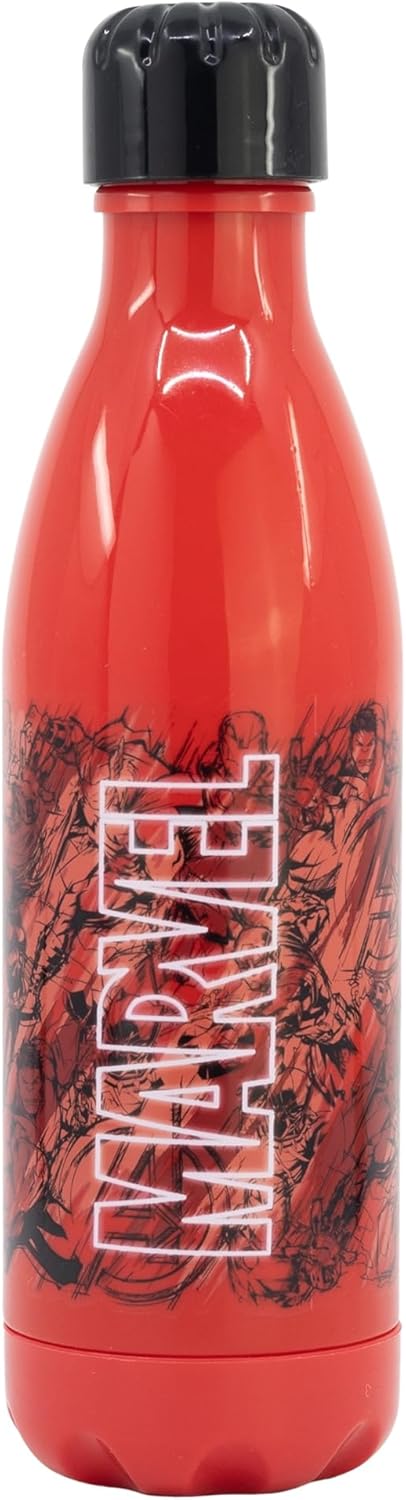 Marvel 660ml BPA Free Plastic Reusable Water Bottle