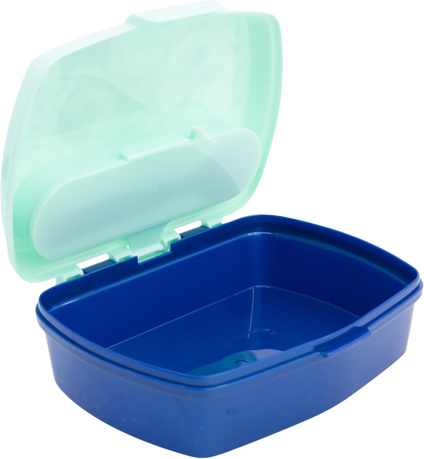 Stor: Frozen Snowy Tale - Funny Sandwich Box With Cutlery (81009)