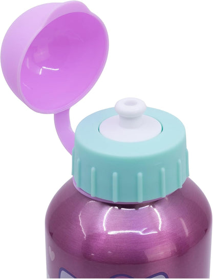 Hello Kitty Kids Aluminium Water Bottle - 400ml Reusable Water Bottle for Kids