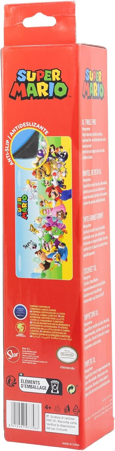 Stor: Nintendo: Super Mario - Xl Desktop Pad (97358)