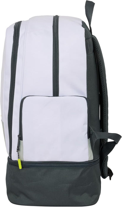 Safta Real Madrid EQUIPACIÓN 25/26 – Training Backpack, for Daily Use, Ideal for Children of Different Ages, Comfortable and Versatile, Quality and Resistance, 35 x 24 x 50 cm, white, M, Casual