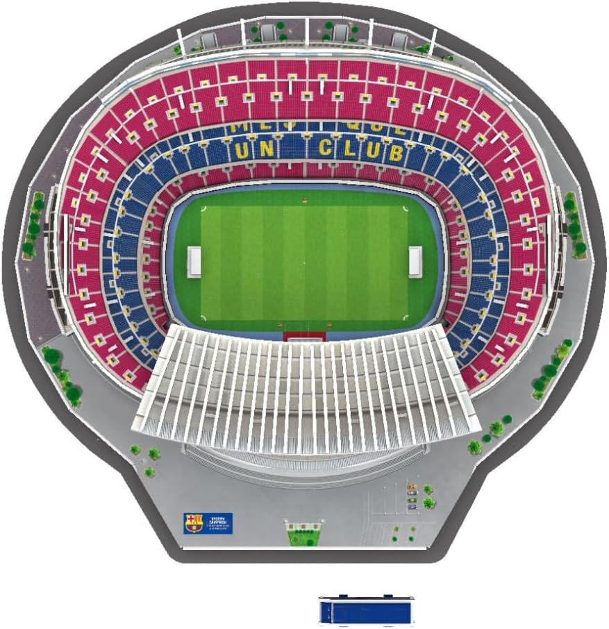 Banbo Toys: Fc Barcelona - Spotify Camp Nou 3D Stadium Puzzle (16522)(Fcb) (16522)