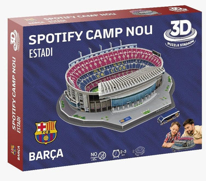 Banbo Toys: Fc Barcelona - Spotify Camp Nou 3D Stadium Puzzle (16522)(Fcb) (16522)