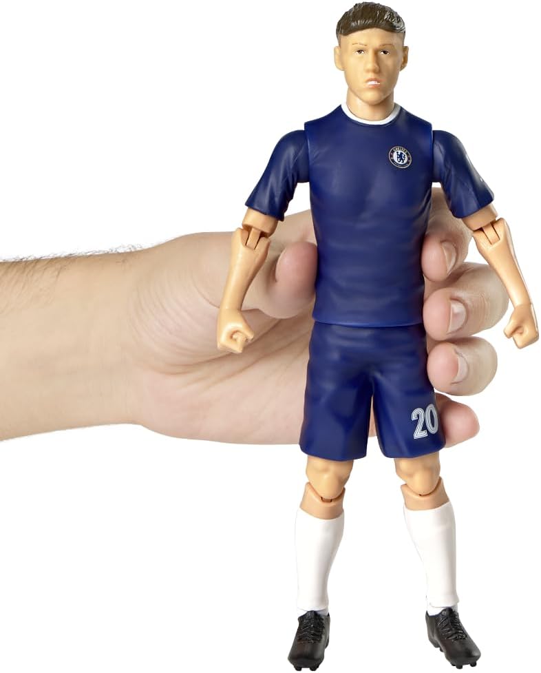 Banbo Toys Chelsea Cole Palmer 8" Collectible Soccer Action Figure