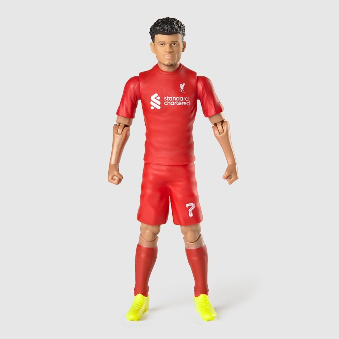 Banbo Toys Liverpool Luis Diaz 8" Collectible Soccer Action Figure